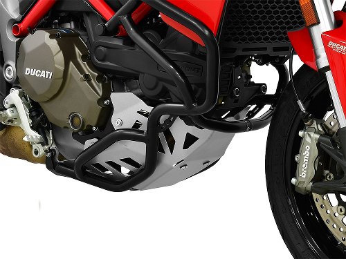 Protezione motore Zieger, argento - Ducati Multistrada 1200