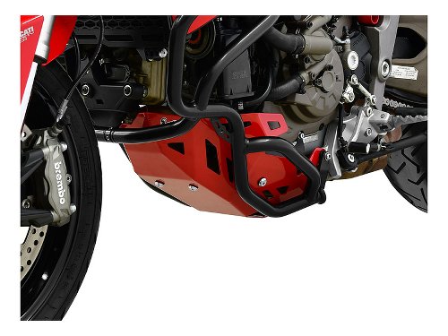 Zieger Engine guard, red - Ducati Multistrada 1200