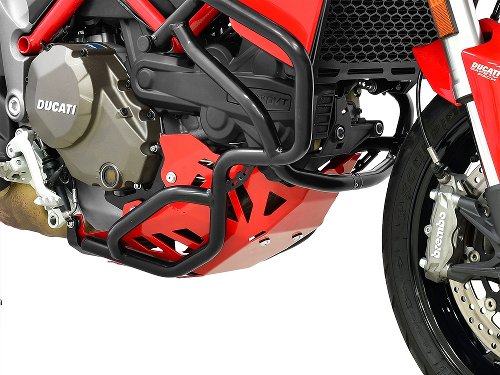 Zieger Engine guard, red - Ducati Multistrada 1200