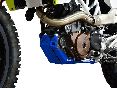 Protezione motore Zieger, blu - Husqvarna 701 Enduro /