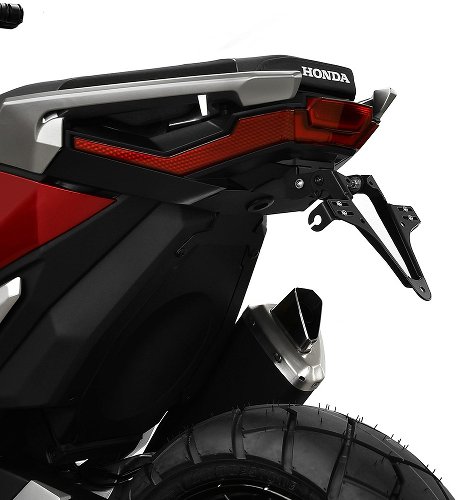 Porta targa Zieger Basic, nero, universale - Honda X-ADV