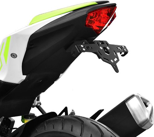 Zieger Support de plaque d'immatriculation pour Kawasaki