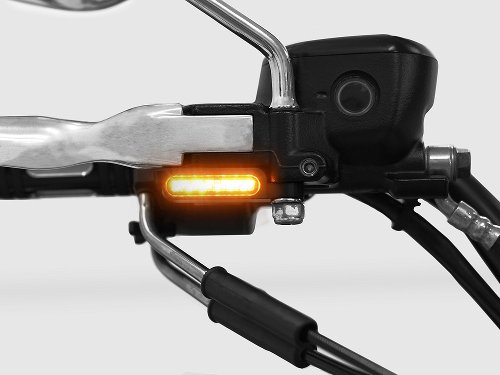 Indicatore di direzione a LED per cruscotto, tipo 1, nero,