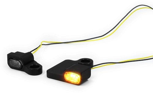 Zieger Indicatore di direzione a LED, tipo 5, nero adatto