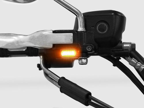 Zieger Indicatore di direzione a LED, tipo 2, argento adatto