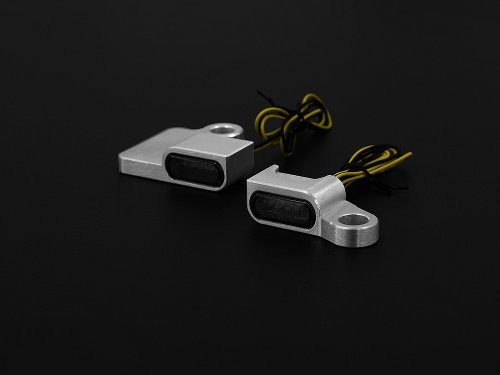 Zieger Indicatore di direzione a LED, tipo 2, argento adatto