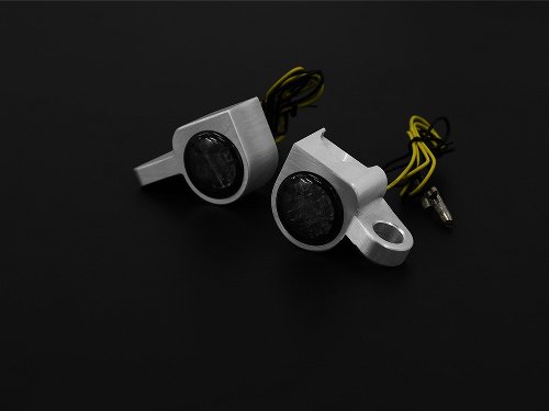 Zieger Indicatore di direzione a LED, tipo 4, argento adatto