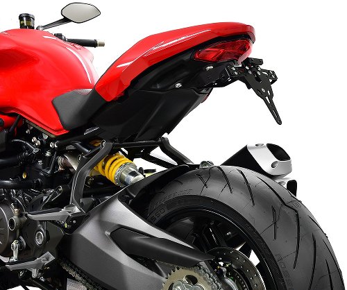 Support de plaque d?immatriculation Zieger Pro pour Ducati