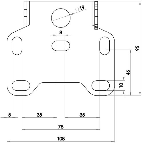 Zieger Pro portatarga universale tipo 5