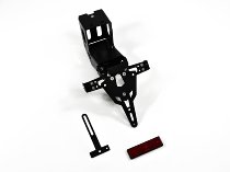 Soporte de matrícula Zieger Pro adecuado para Aprilia SMV