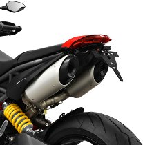 Soporte de matrícula Zieger Pro adecuado para Ducati
