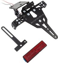 Soporte de matrícula Zieger Pro adecuado para Husqvarna Nuda