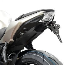 Soporte de matrícula Zieger Pro adecuado para Kawasaki Z650