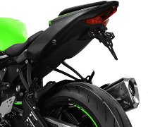 Soporte de matrícula Zieger Pro adecuado para Kawasaki Ninja