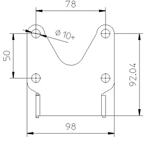 Zieger Pro portatarga universale tipo 1