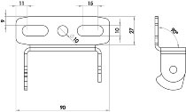 Zieger Pro Support de plaque d'immatriculation universel