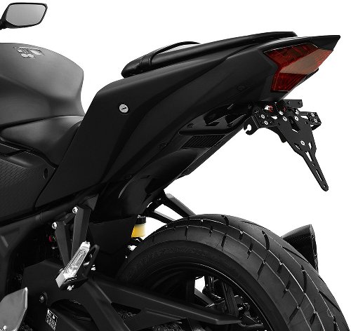 Zieger Pro license plate holder suitable for Yamaha YZF-R3