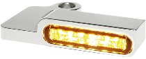 Zieger Indicatore di direzione a LED, tipo 1, argento adatto