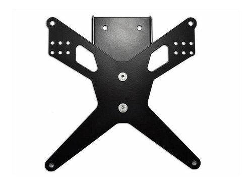 Zieger X-Line Support de plaque d'immatriculation, noir -