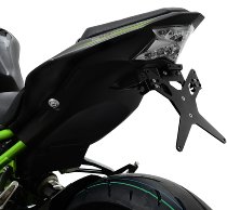 Zieger Support de plaque d'immatriculation pour Kawasaki