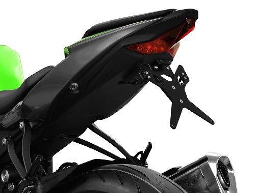 Soporte de matrícula Zieger para Kawasaki ZX-6R 636