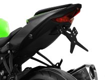 Zieger Support de plaque d'immatriculation pour Kawasaki