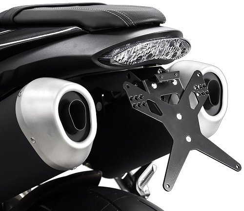 Soporte de matrícula Zieger para Triumph Speed Triple 1050