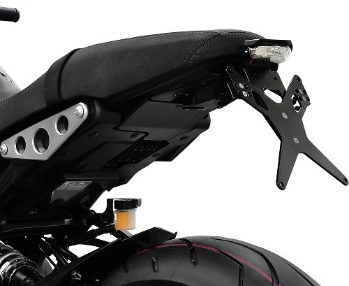 Zieger X-Line license plate holder, black - Yamaha XSR 900