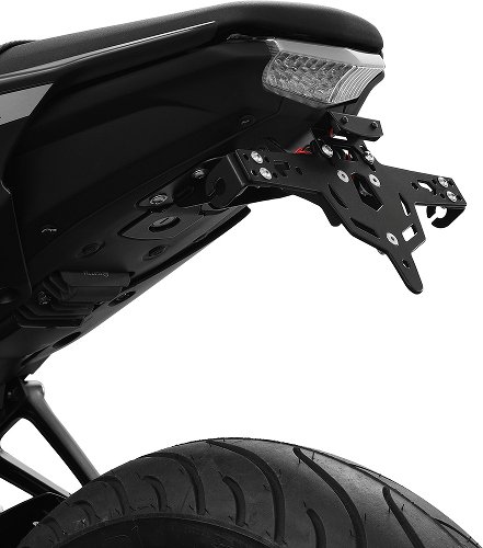 Soporte de matrícula Zieger para Yamaha MT-125