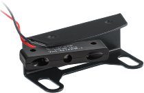 Soporte de matrícula Zieger Pro, negro - Benelli 725 S