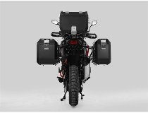 Zieger pannier rack set, black, suitable for Honda CRF 1100