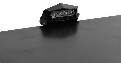 Copri targa universale Zieger tipo 6 con illuminazione targa