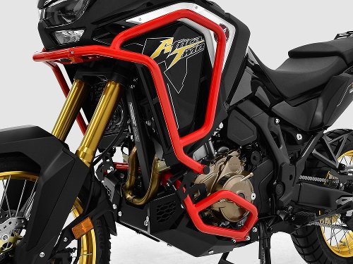 Zieger crash bar set, red suitable for Honda CRF 1100 L AT