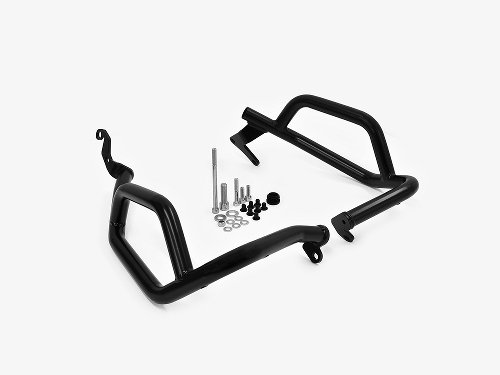 Zieger crash bar set, black, suitable for Honda CRF 1100 L