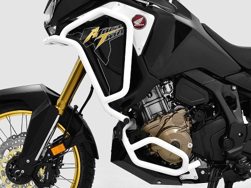 Zieger crash bar set, white, suitable for Honda CRF 1100 L