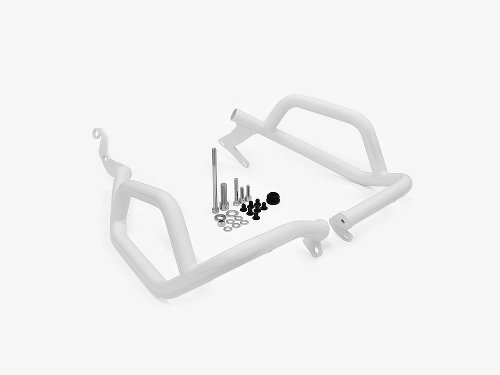 Zieger crash bar set, white, suitable for Honda CRF 1100 L