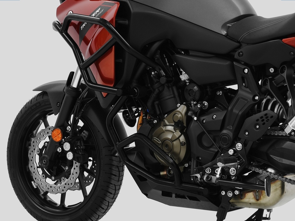 ZIEGER Sturzbügel Für Yamaha Tracer 7 / XSR700 – Schwarz, Stahl, Pulverbeschichtet