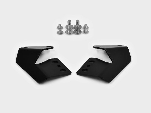 Zieger LED fog light set, black suitable for Triumph Tiger