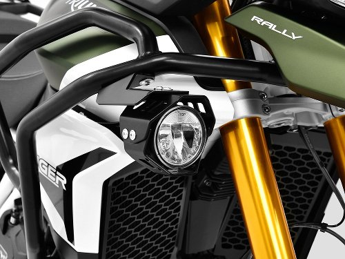 Zieger LED fog light set, black suitable for Triumph Tiger