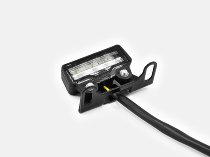 Zieger holder for mounting the OEM license plate light,