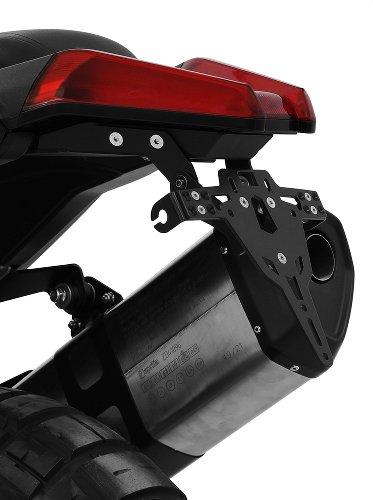 Zieger license plate holder for Aprilia Tuareg 660