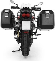 Zieger pannier rack set, black, suitable for Moto Guzzi V85