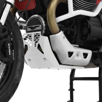 Protector motor Zieger, blanco - Moto Guzzi V85 TT