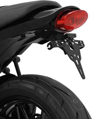 Soporte de matrícula Zieger para Kawasaki Z650RS