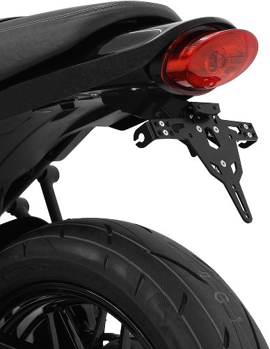 Soporte de matrícula Zieger para Kawasaki Z650RS