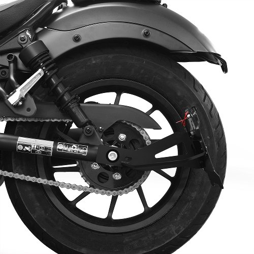 Soporte de matrícula Zieger para Honda CMX 500 Rebel