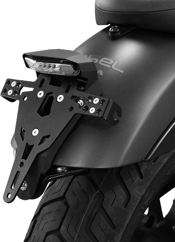 Soporte de matrícula Zieger para Honda CMX 500 Rebel