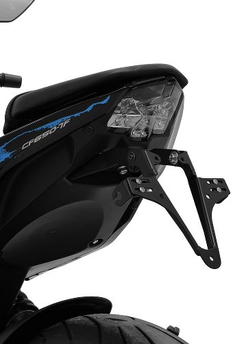 Soporte de matrícula Zieger para CFMOTO 650 NK