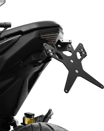 Porta targa Zieger X-Line adatto a Zontes ZT 125 U