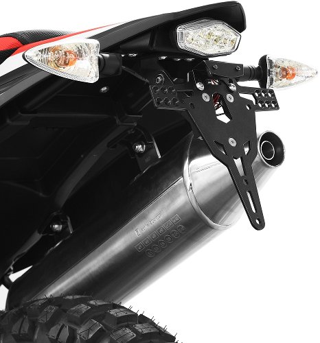 Soporte de matrícula Zieger para Aprilia RX125